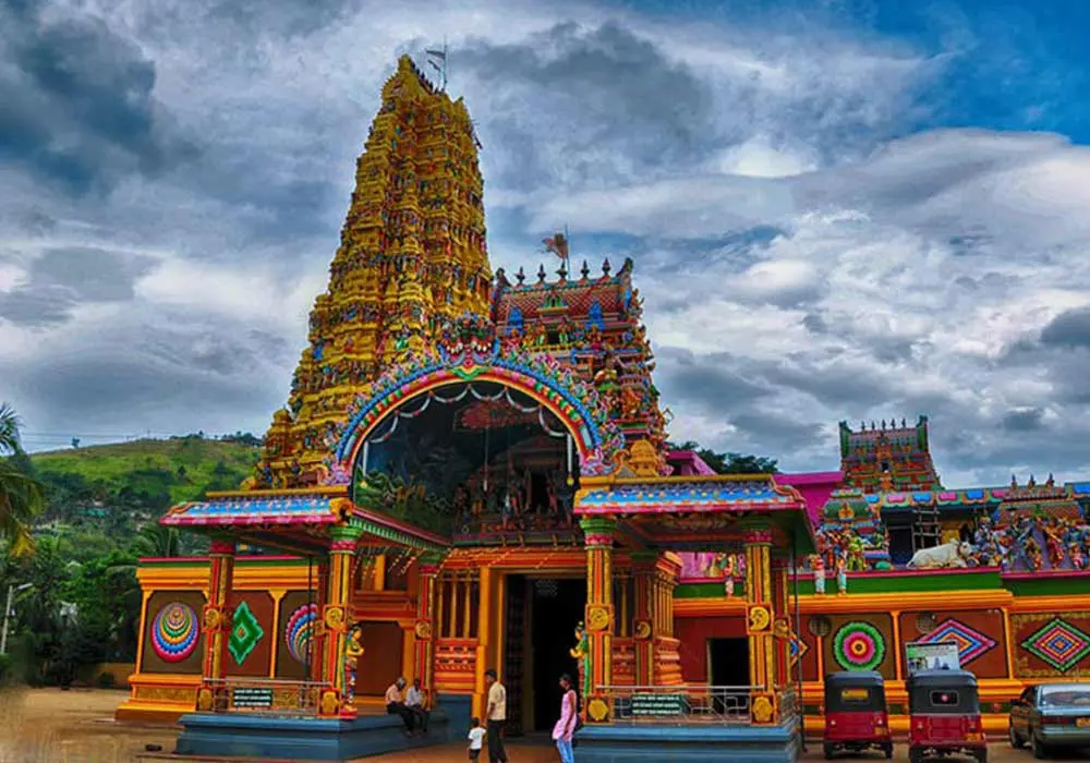 Muthumariamman Tempel in Matale, Sri Lanka